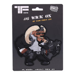Embleem 3D PVC Wick Ox Nr.6 TF-2215 - Afirmă-ți Forța Tactică