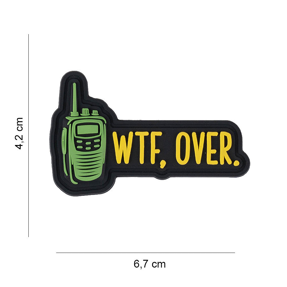Embleem 3D PVC WTF, over. - Afirmă-ți Atitudinea