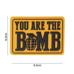 Embleem 3D PVC You are the bomb #6113 - Declară-ți Forța Explozivă