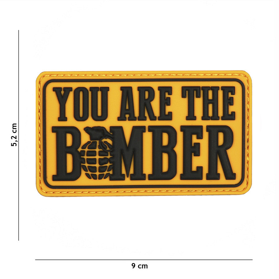 Embleem 3D PVC You are the bomber #6112 - Afirmă-ți Atitudinea Tactică