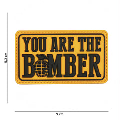 Embleem 3D PVC You are the bomber #6112 - Afirmă-ți Atitudinea Tactică