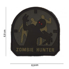 Embleem 3D PVC Zombie Hunter ACU-A - Afirmă-ți Spiritul Neînfricat
