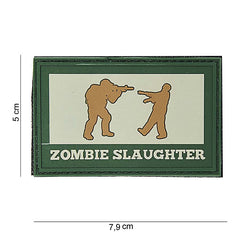 Embleem 3D PVC Zombie Slaughter Tactical - Afirmă-ți Atitudinea