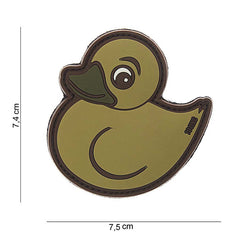 Embleem 3D Rubber Duck Beige - Un Semn Distinctiv pe Teren