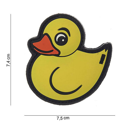 Embleem 3D Rubber Duck Galben PVC Tactical - Semnătura Ta Unică