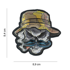 Embleem 3D UV Skull bush ranger #8044 - Afirmă-ți Stilul Tactic