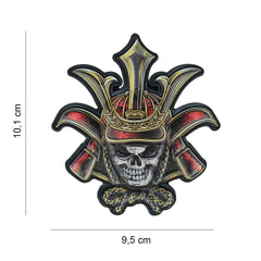 Embleem 3D UV Skull Samurai #8041 Tactical - Afirmă-ți Spiritul de Luptător