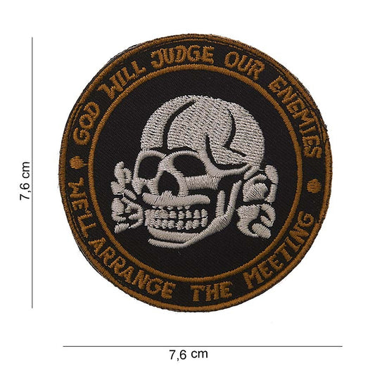 Embleem God Will Judge Our Enemies #5022 Diversen - Afirmă-ți Atitudinea