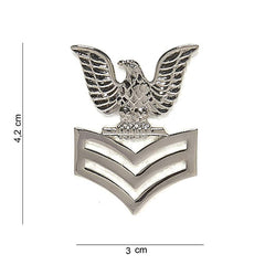 Embleem Metal US Navy Stripes #7056 Diversen - Simbolul Tău de Onoare