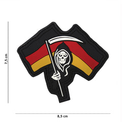 Embleem Patch 3D PVC German Reaper - Personalizare Tactică Unică