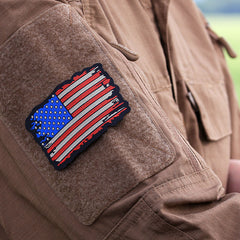 Embleem Patch Vlag USA Vintage - Autenticitate și Rezistență Superioară
