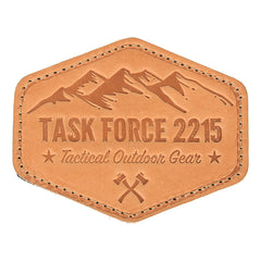 Embleem Piele Task Force 2215 - Personalizare Tactică Autentică