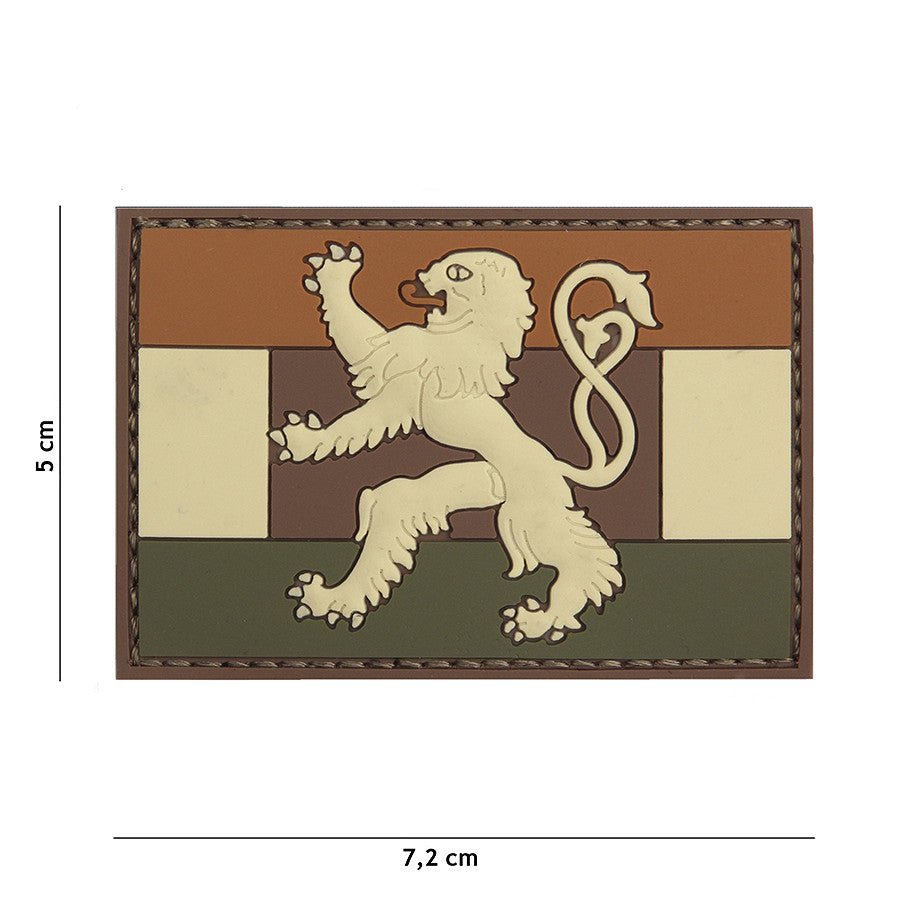Embleem PVC 3D Benelux Vlag Multicolor Tactical Gear - Afișează-ți Identitatea cu Mândrie