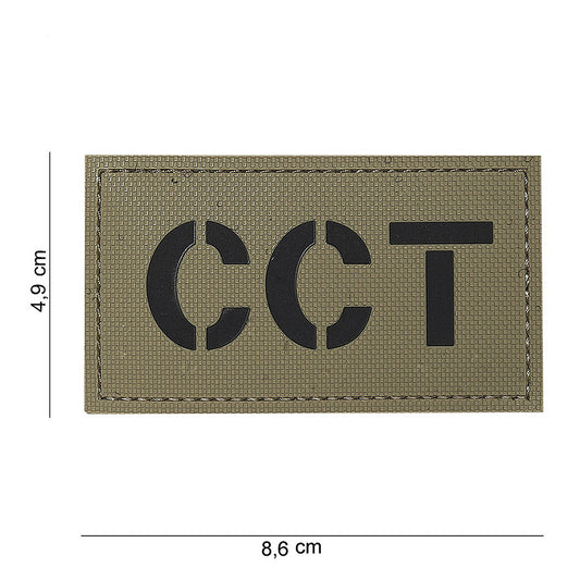 Embleem PVC 3D CCT coyote - Afirmă-ți Identitatea Tactică