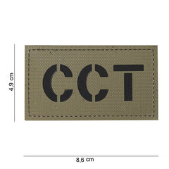 Embleem PVC 3D CCT coyote - Afirmă-ți Identitatea Tactică