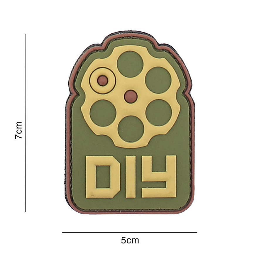 Embleem PVC 3D Do It Yourself #3100 - Identitate Tactică Personalizabilă