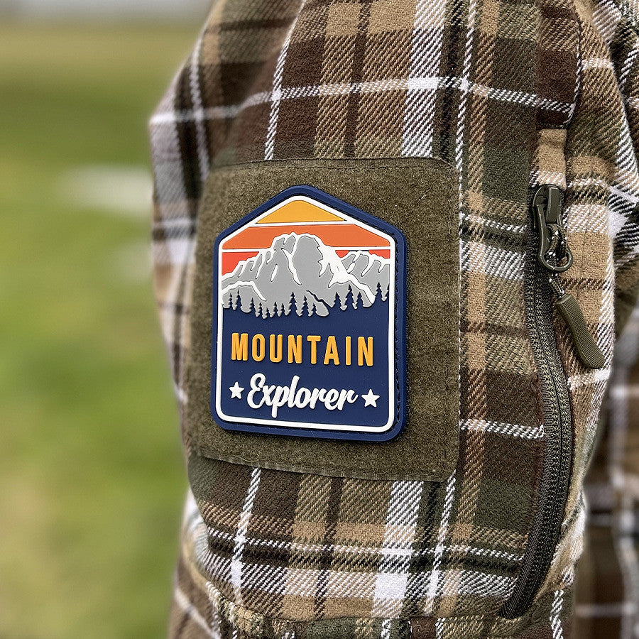 Embleem PVC 3D Mountain Explorer #23006 - Spirit Aventură Indomabil