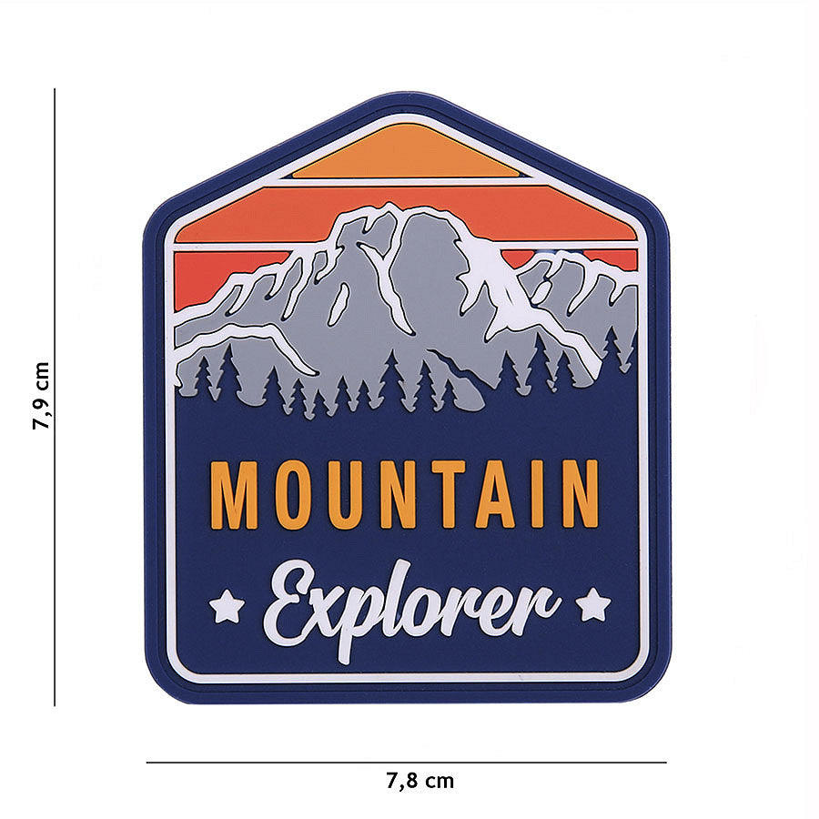 Embleem PVC 3D Mountain Explorer #23006 - Spirit Aventură Indomabil