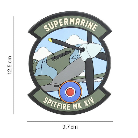 Embleem PVC 3D Spitfire - Exprimă-ți Spiritul de Vânător