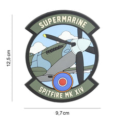 Embleem PVC 3D Spitfire - Exprimă-ți Spiritul de Vânător