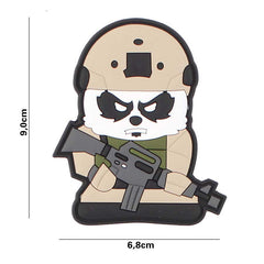 Embleem PVC 3D Tactical Panda #4110 - Afirmă-ți Stilul Tactic Distinct