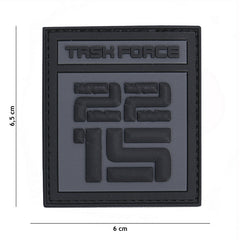Embleem PVC 3D Task Force 2215 style 2 - Personalizare Tactică Instant