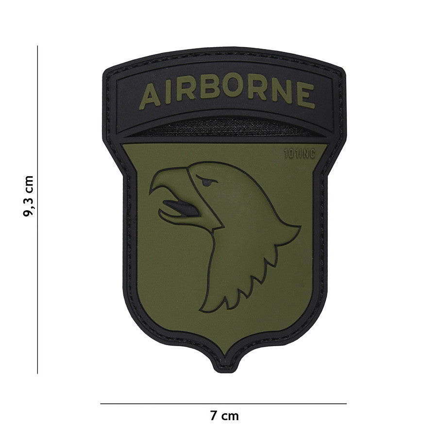Embleem PVC Airborne 101st "Screaming Eagles" - Simbol Autentic de Elită