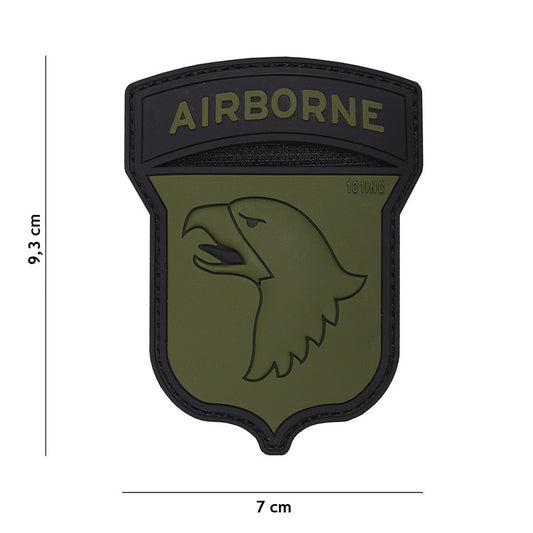 Embleem PVC Airborne 101st "Screaming Eagles" - Simbol Autentic de Elită
