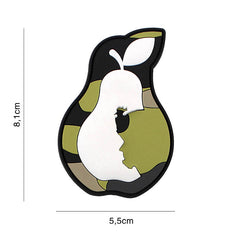 Embleem PVC iPear Woodland #9111 - Personalizare Tacticală Durabilă