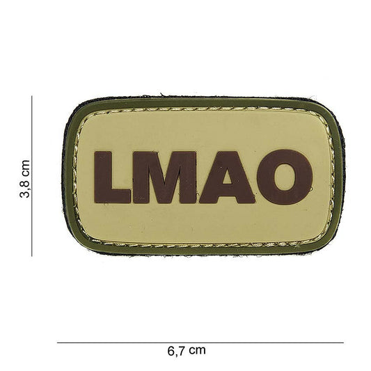 Embleem PVC LMAO #14003 Verde Tactical - Personalitate Distinctă
