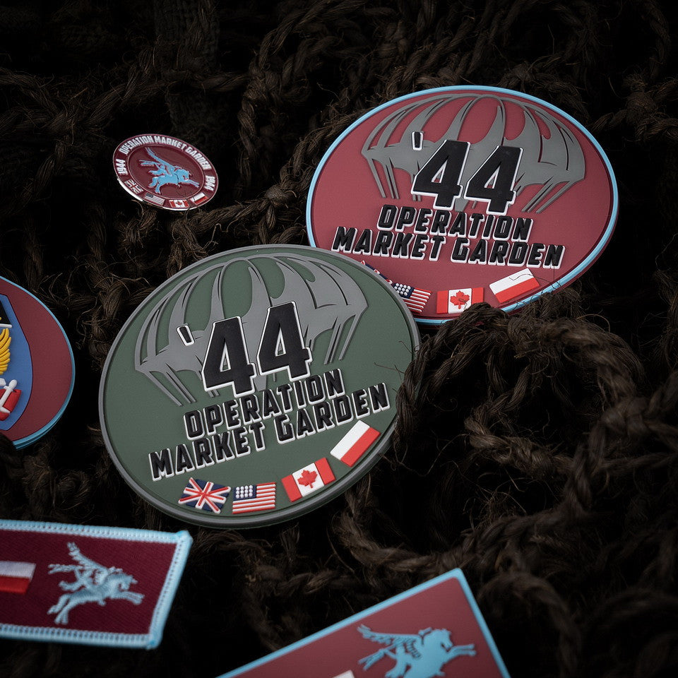 Embleem PVC Market Garden '44 Verde Fostex - Onoare Eroilor Istoriei