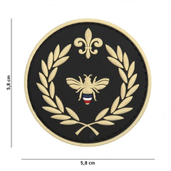 Embleem PVC Napoleon 3D Negru - Afirmă-ți Identitatea Tactică