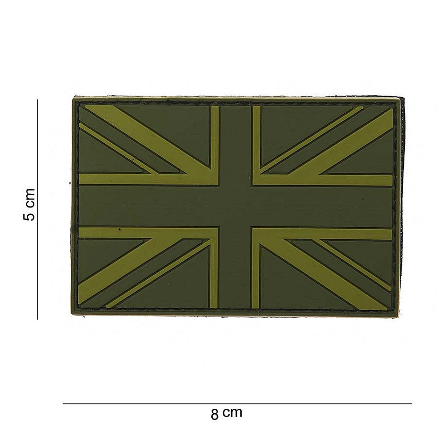 Embleem PVC United Kingdom Subdued - Afirmă-ți Identitatea Tactică