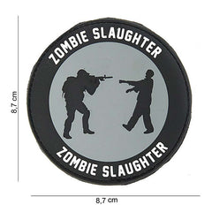 Embleem PVC Zombie Slaughter #10075 - Semnalul Tău de Luptă
