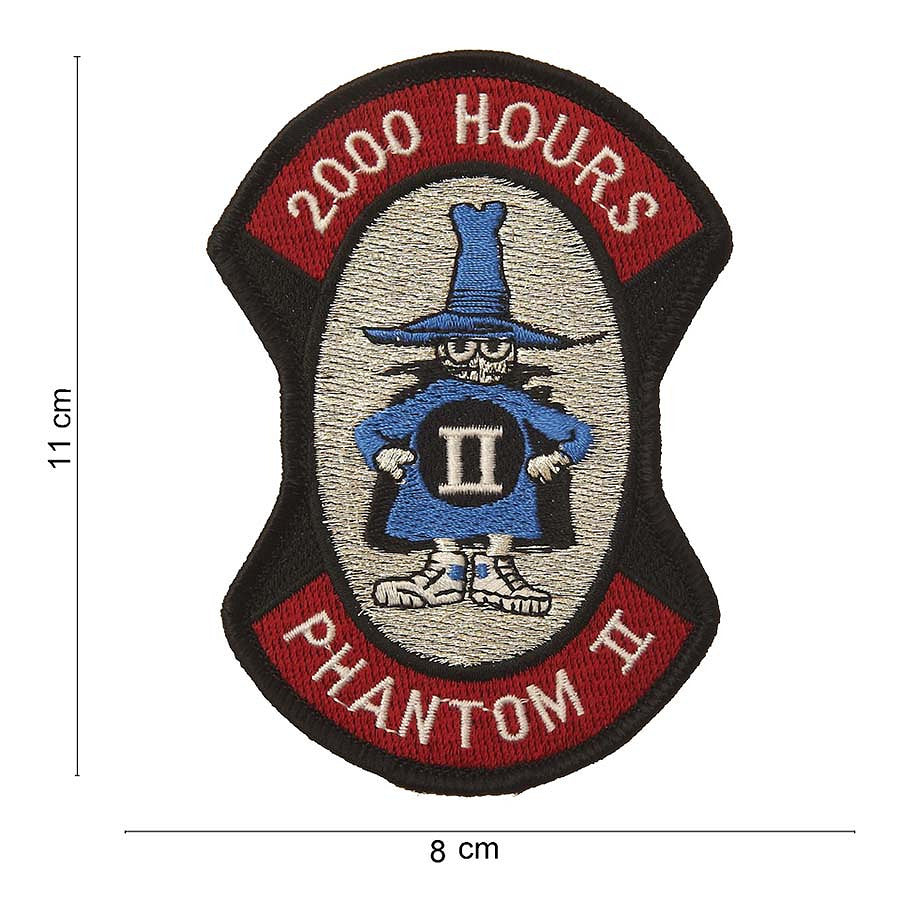 Embleem Stof 2000 Hours Phantom 2 Diversen - Marcajul Elitelor Aeriene