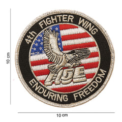 Embleem Stof 4th Fighter Wing Diversen Militaria - Afirmă-ți Apartenența