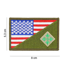 Embleem Stof 4th Infantry Diverse - Afirmă-ți Identitatea Tactică