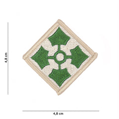 Embleem Stof 4th US Infantry Division Diverse - Afișează-ți Onoarea