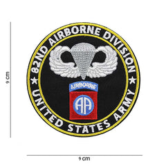 Embleem Stof 82nd Airborne Division - Mândrie și Spirit All-American