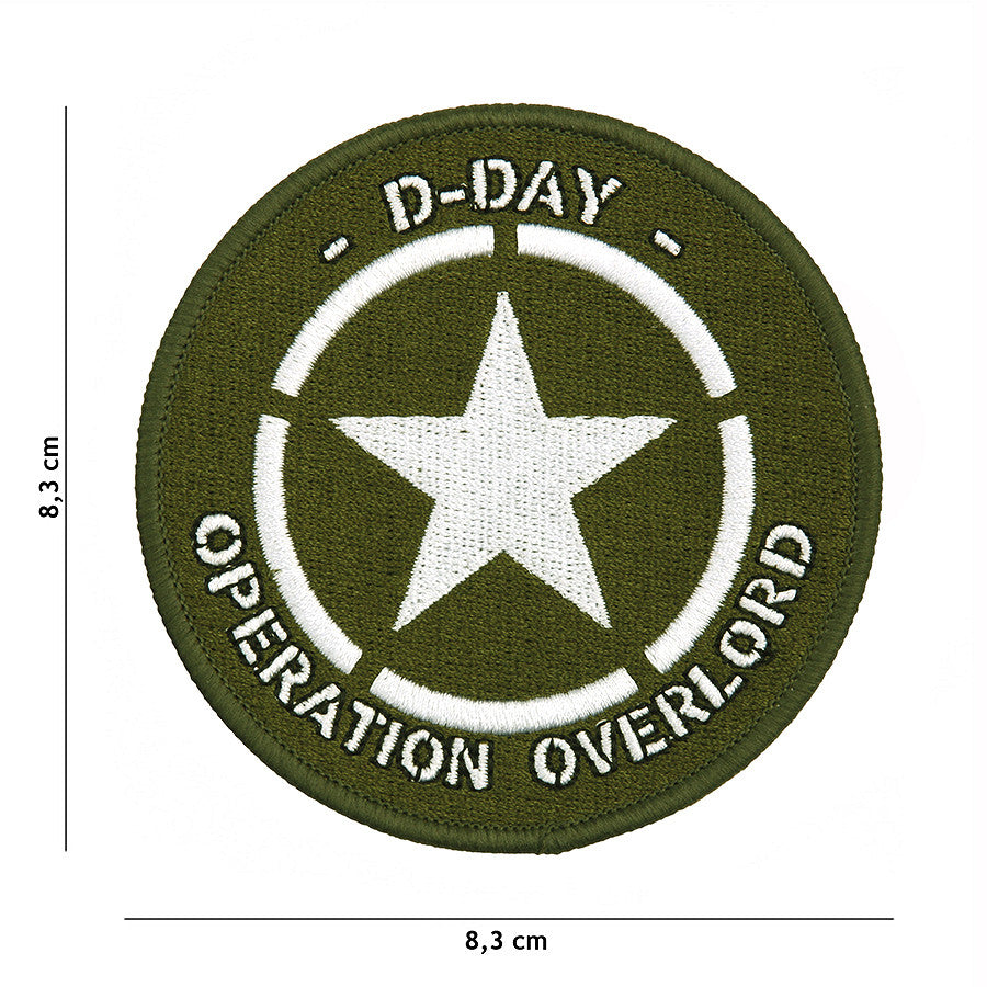 Embleem Stof D-Day Allied Star Divers Aliați - Recunoaștere Istorică