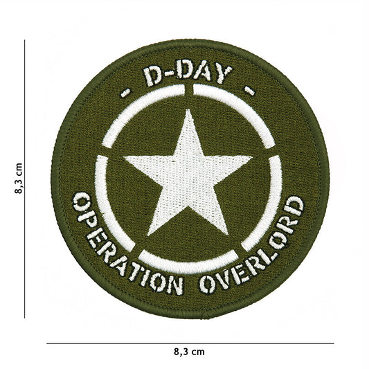 Embleem Stof D-Day Allied Star Divers Aliați - Recunoaștere Istorică