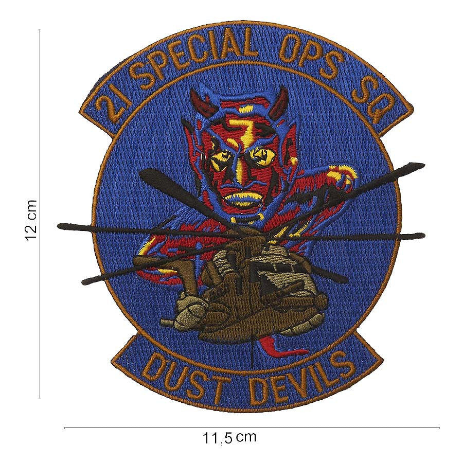 Embleem Stof Dust Devils Divers 21 Special Ops Sq - Identitate Elite