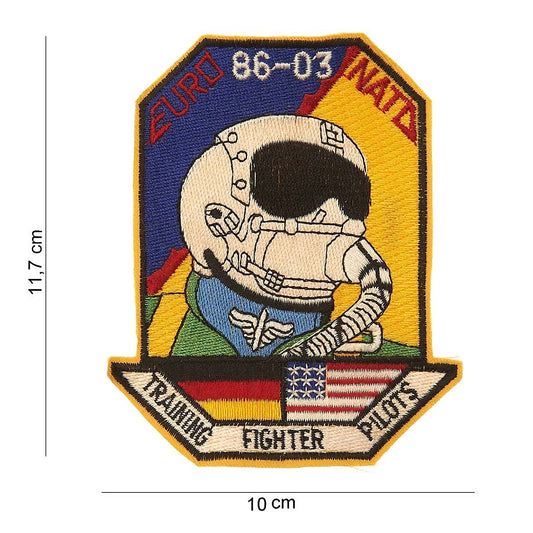 Embleem Stof Euro 86-03 NATO #4020 Divers - Simbolizează Alianța Tactica