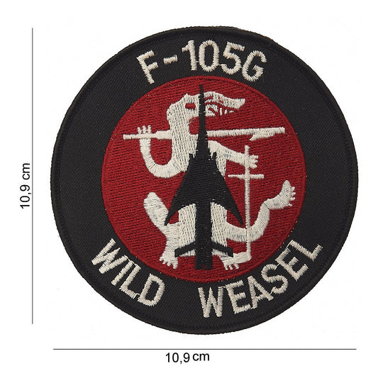Embleem stof F-105G Wild Weasel #5033 Diversen - Mostenire Aviatică