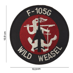 Embleem stof F-105G Wild Weasel #5033 Diversen - Mostenire Aviatică