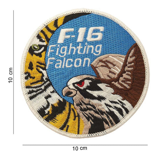Embleem Stof F-16 Falcon Tijger Diverse - Afirma-ți Spiritul Aviatic