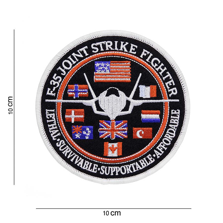 Embleem stof F-35 Joint Strike Fighter - Simbol Putere Aeriană