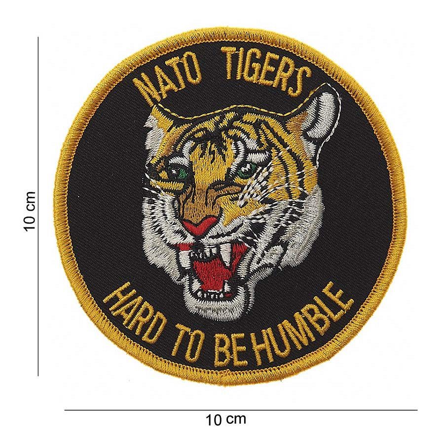 Embleem Stof NATO Tigers "Hard to be Humble" - Afirmă-ți Atitudinea