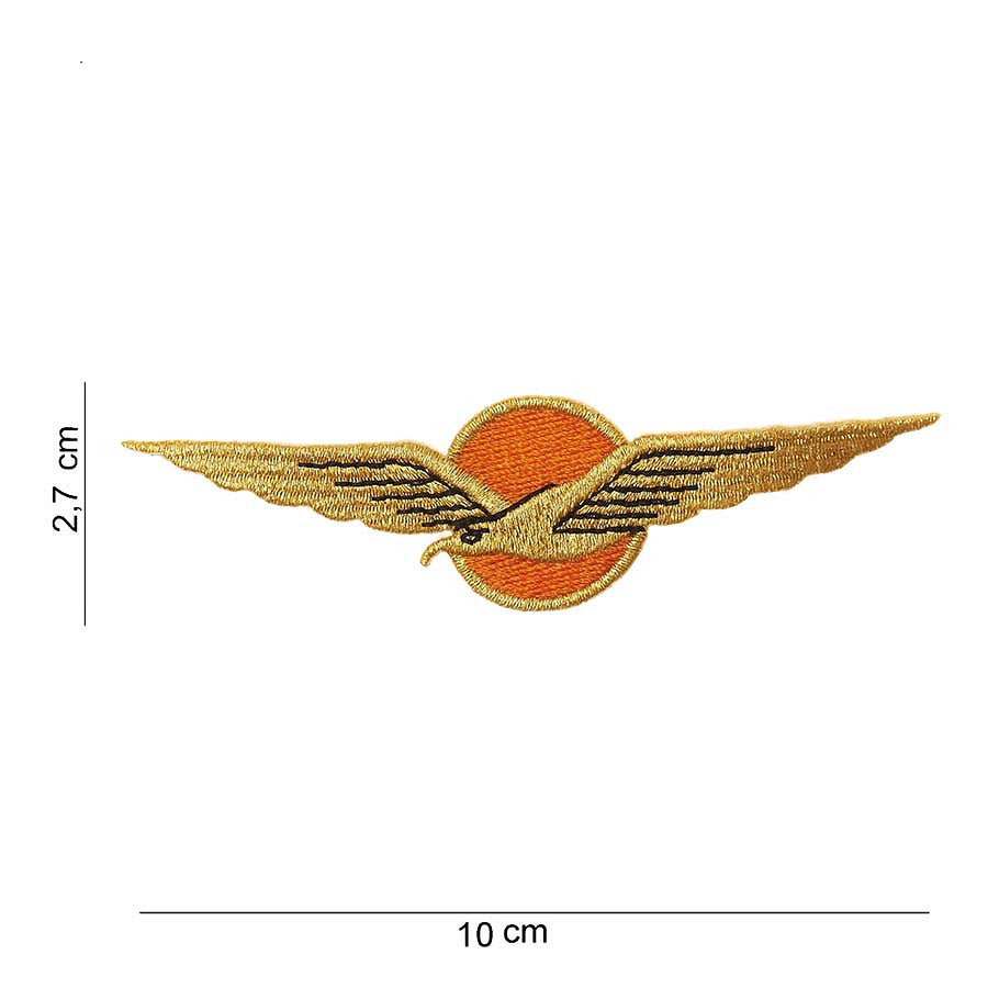 Embleem Stof NL Air Force #3046 Diversen Militar - Afirmă Autenticitatea