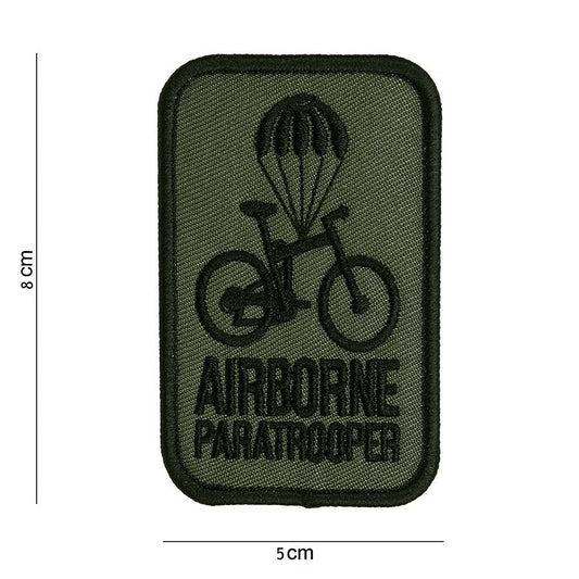 Embleem Stof Paratrooper Verde - Afirmă-ți Spiritul de Elită